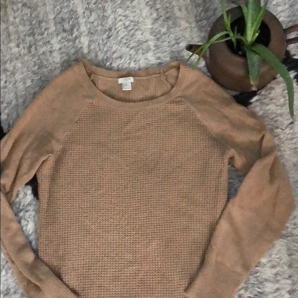 J Crew Marino wool waffle sweater sz S - Picture 4 of 5